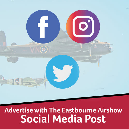 Eastbourne Airshow Social Media Advertising Post